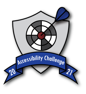2021 Summer Accessibility Challenge badge.
