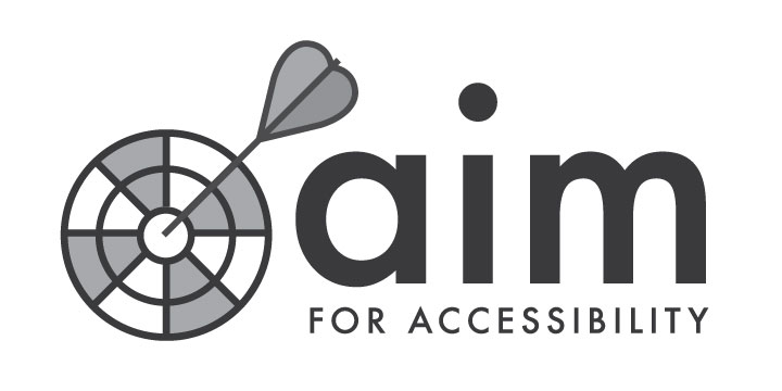 aim for Accessibility Logo