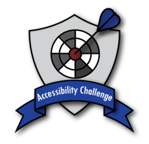 Accessibility Challenge Badge. 