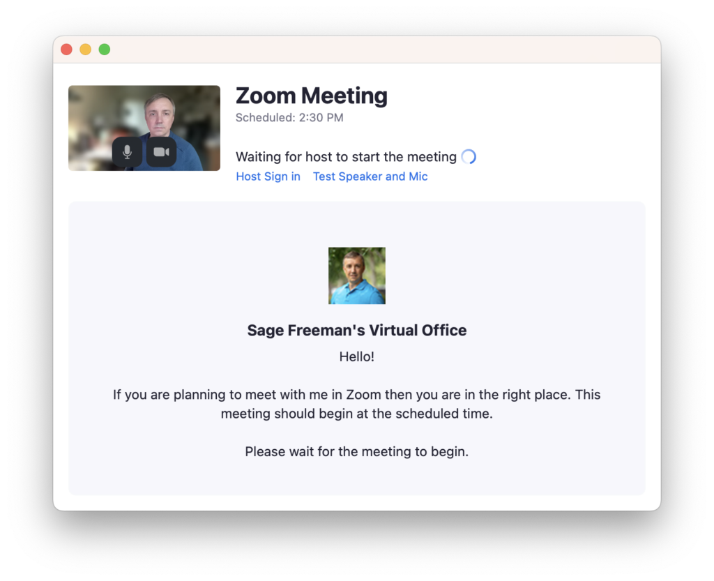 Screenshot of the Zoom app showing the new Join Meeting Experience.